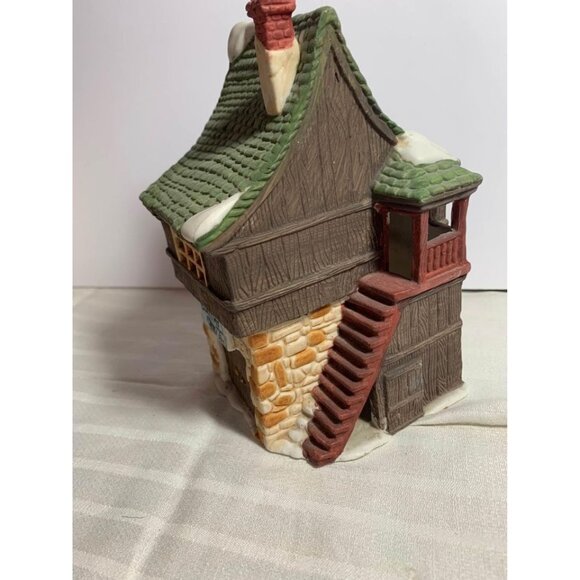 Department 56 Shops Of Dickens Village "Smithy" Handcrafted Porcelain House - Picture 2 of 6